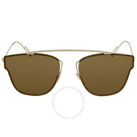 Dior Brown Square Sunglasses CD 0204S TDA/A6 57 .